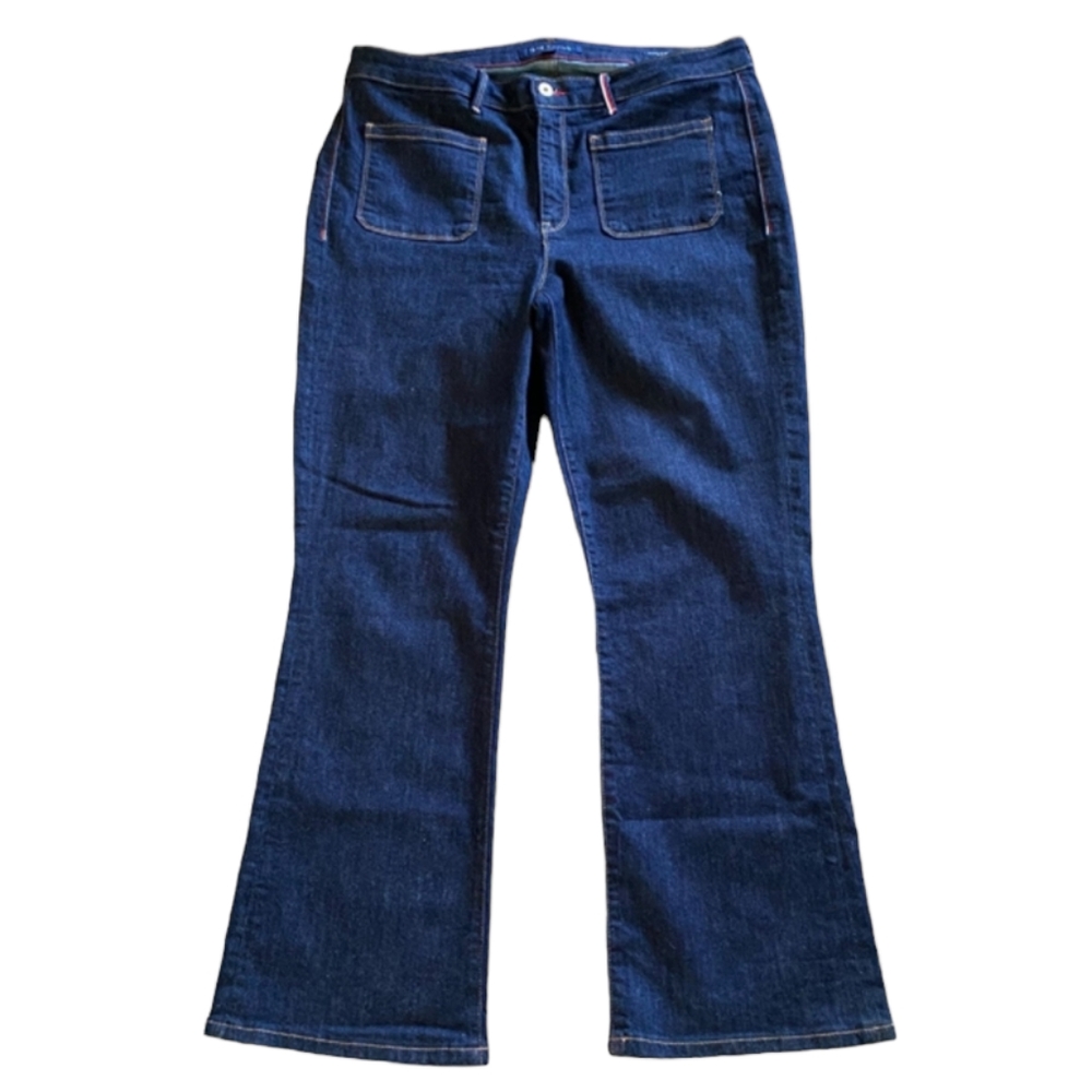Tommy Hilfiger Raleigh Bootcut blue jeans size 10
